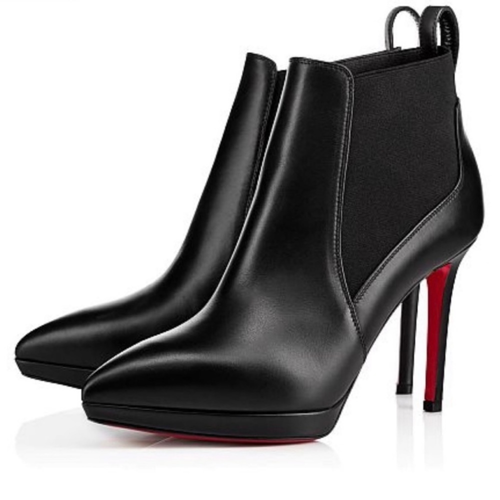 **RARE** Louboutin Crochinetta Ankle Boot Size 40.5